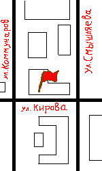 Карта Лысьвы, где расположено ООО Инвестируй!